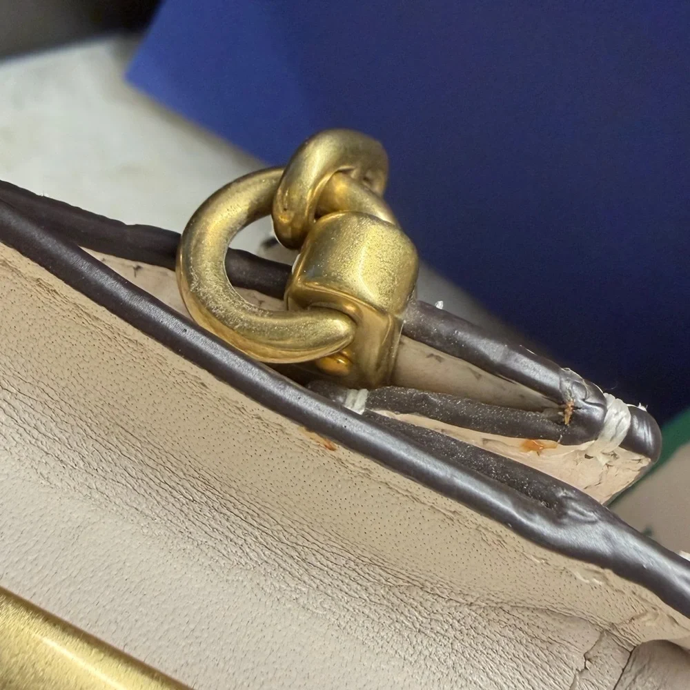 Coach Kisslock Dreamer 21 With Quilting And Rivets
